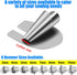 TOOVREN Universal Sewing Rolled Hemmer Foot 4pcs, Rolled Hem Presser Foot, 7/8/9/10mm Wide Rolled Hem Foot, Sewing Machine Presser Foot Hemmer Foo...
